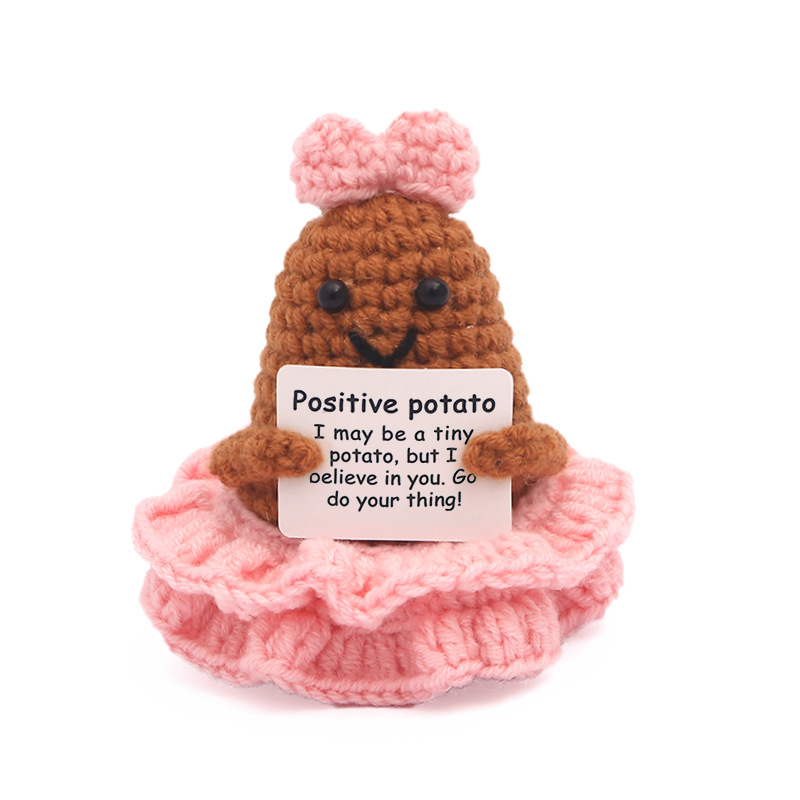 Home Textiles Europe - Positive Crochet Potato Princess Doll With