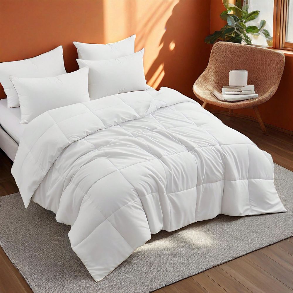 Duvet Insert White - Peace Nest Basic Blanlet Down Alternative