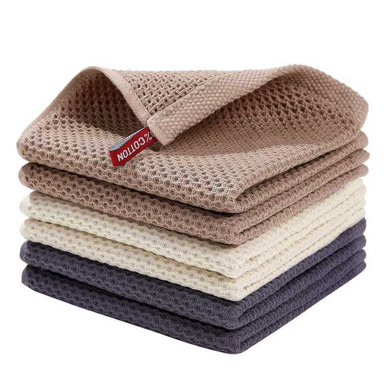 Home Textiles Face Towel - Cotton Towel Soft Absorbent Dishcloth Kitchen