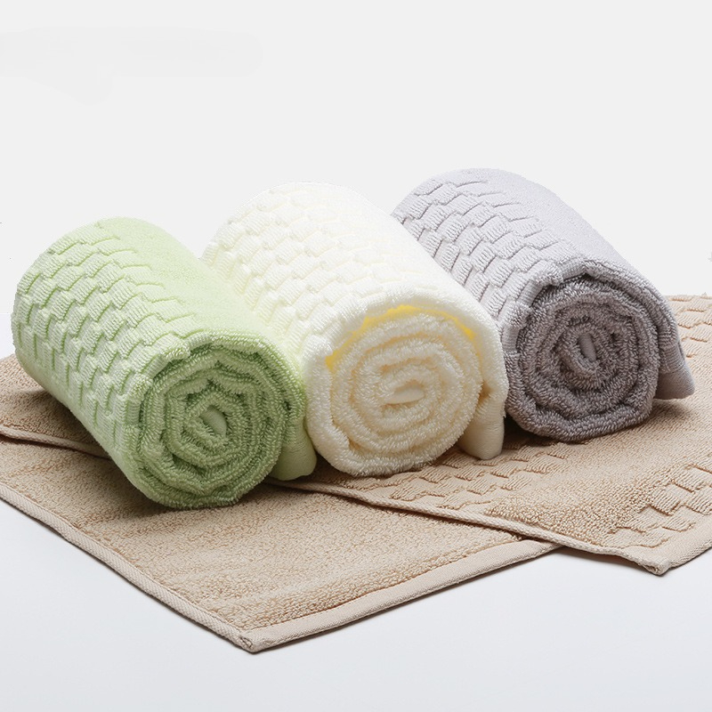 Home Textiles Face Towel - 1PC Soft Pure Cotton Hand Towels