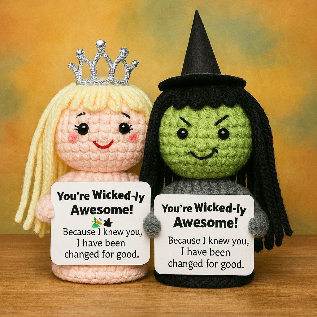 Home Textiles Europe - Crochet Positive Funny Wicked Gifts Handmade