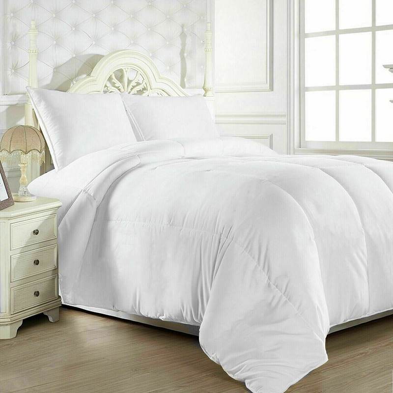 Duvet Insert White - 100% White Goose Down Comforter for