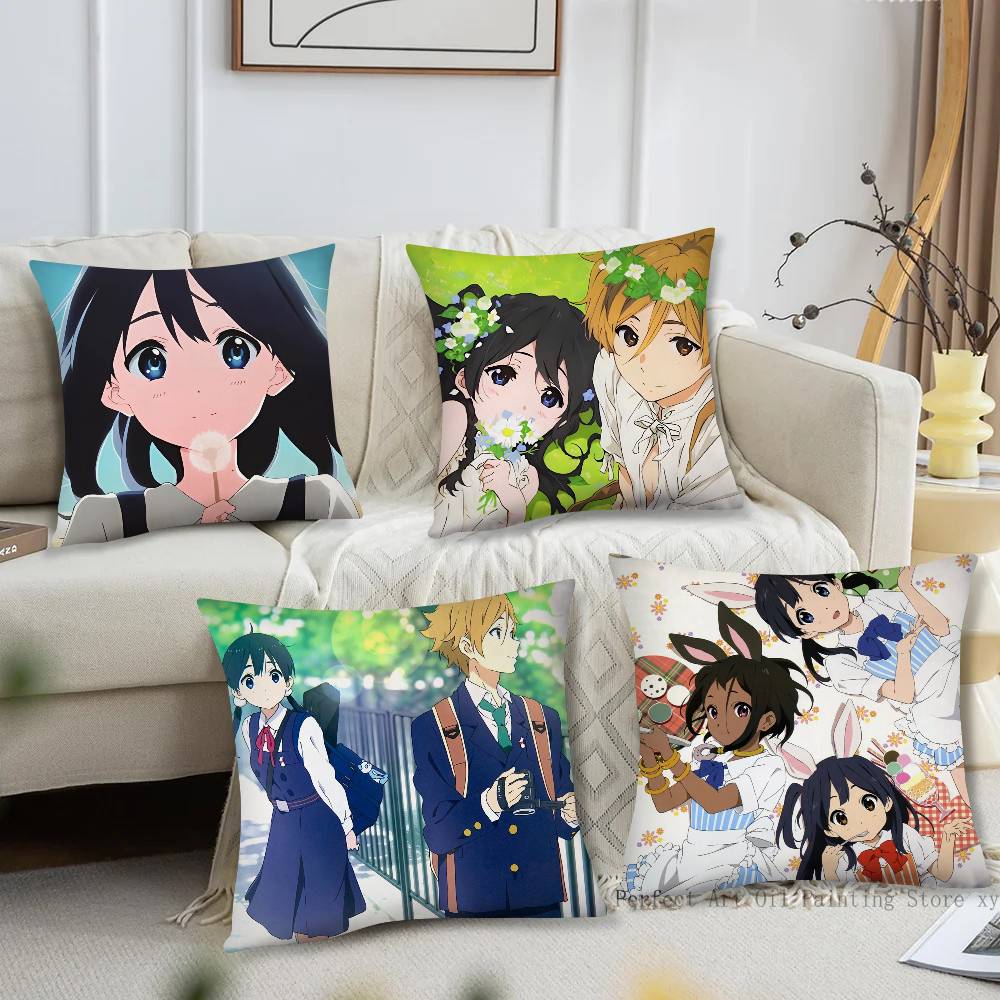 Home Textiles Market - Animation Tamako Market Pillow Case Fashion