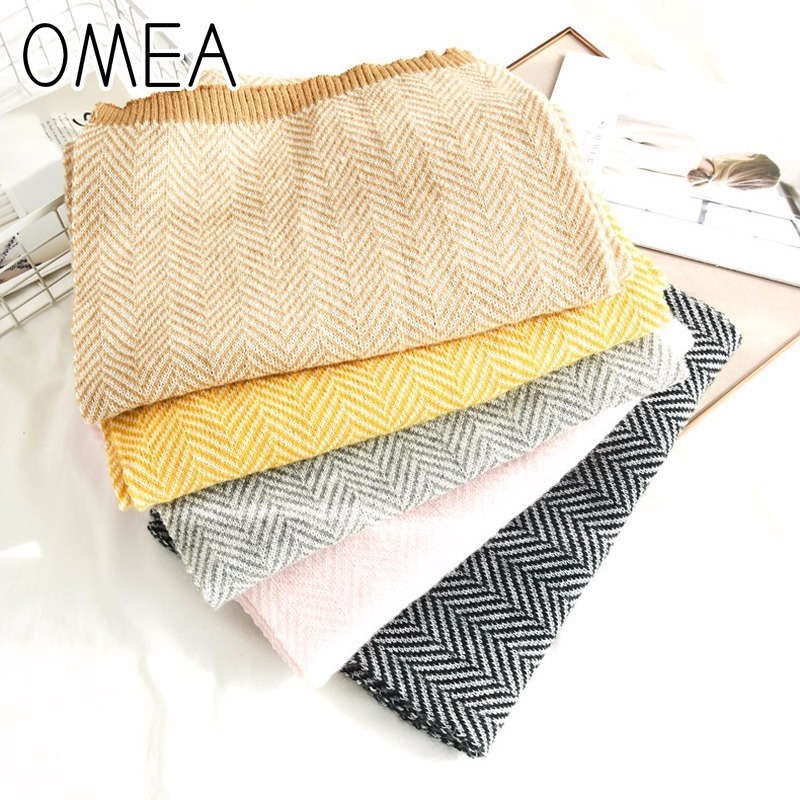 Wool Blanket Herringbone - OMEA 2019 Cashmere Scarf Winter Accessories