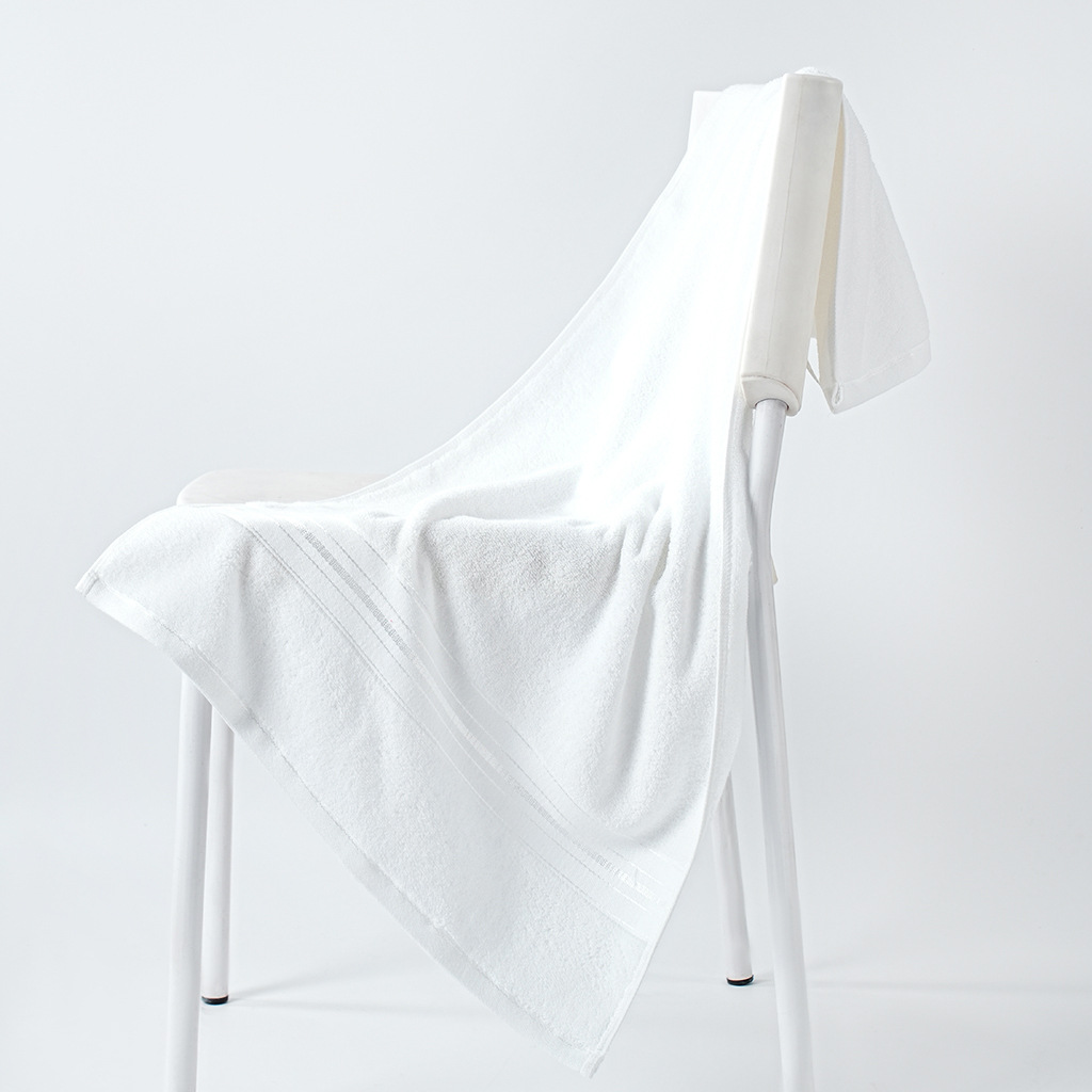 Home Textiles Face Towel - 1PC Ultra Soft Highly Absorbent White