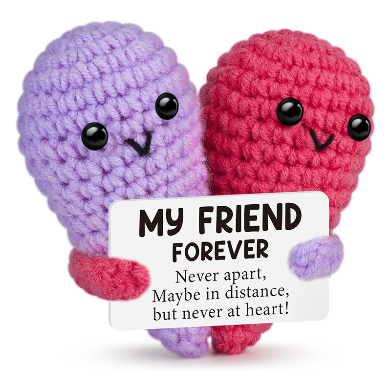Home Textiles Europe - Cute Crochet Emotional Support Heart Hug