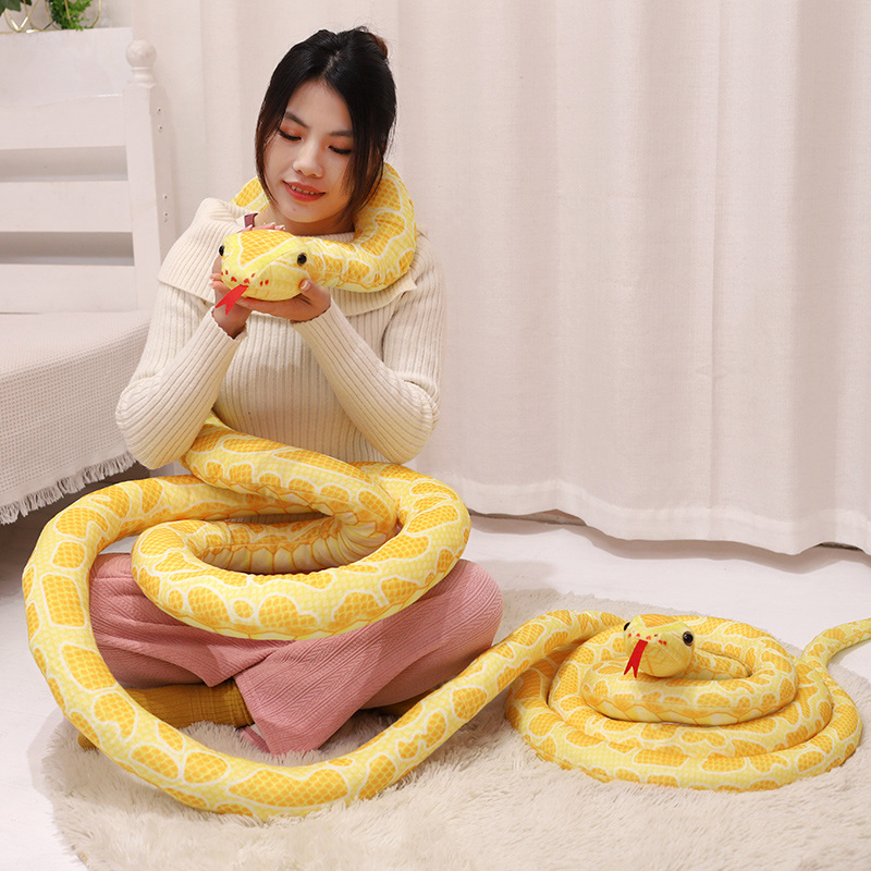 400cm Large Size Giant Snake C - Bolster Pillow Long review and price