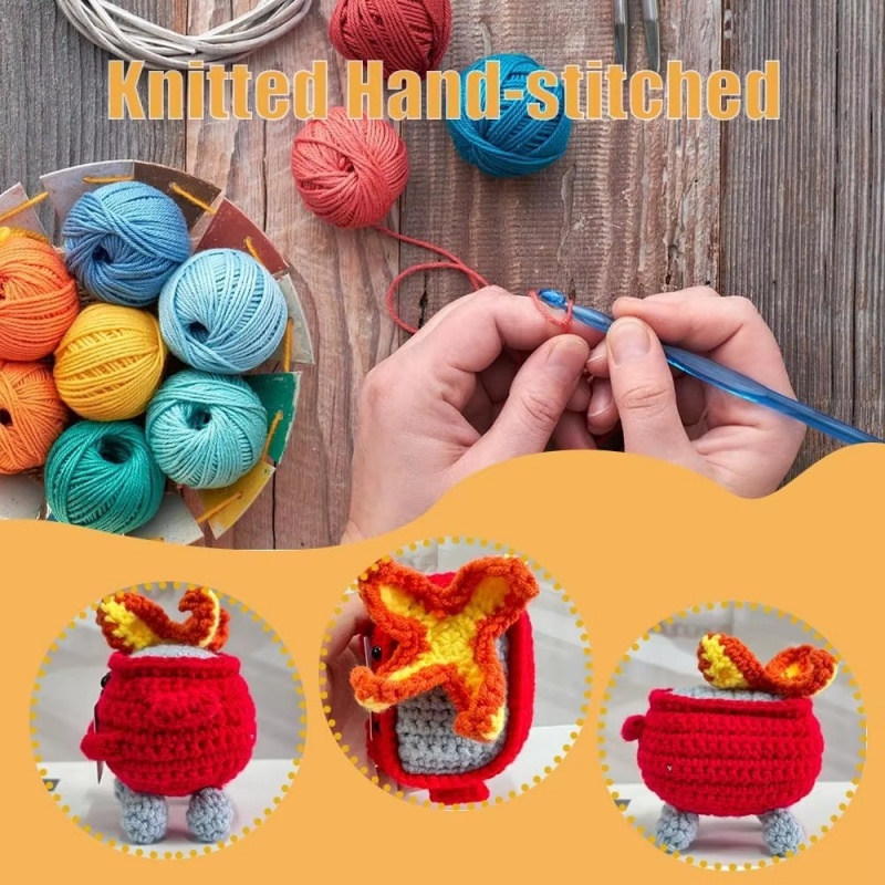 Handmade Crochet Dumpster Fire - Home And Textiles Today review and price