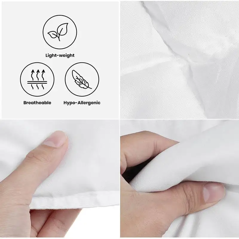 100% White Goose Down Comforte - Duvet Insert White review and price