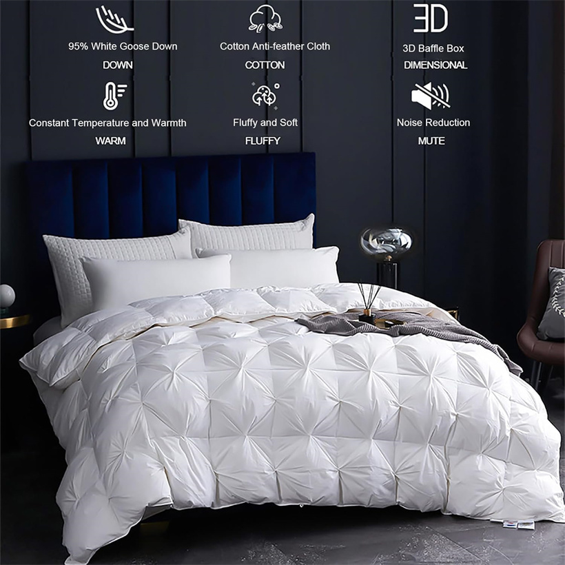 Hypoallergenic 95 White Goose  - Duvet Insert White review and price