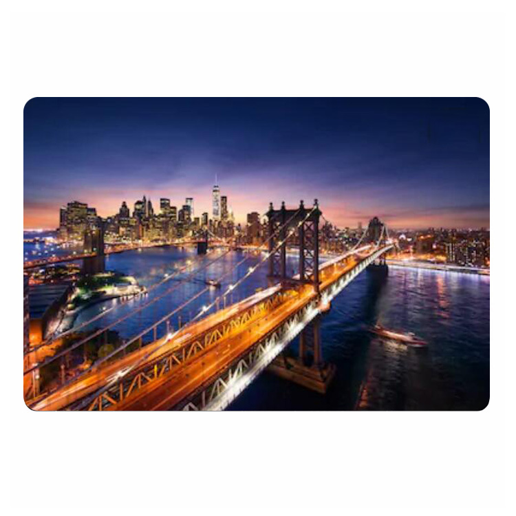 Modern New York City at Sunset - Home Textiles New York review and price