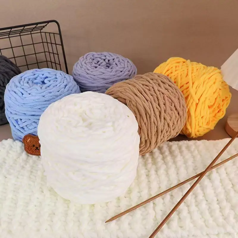 3PCS 300g Chenille Knitting Ya - Wool Blanket Herringbone review and price