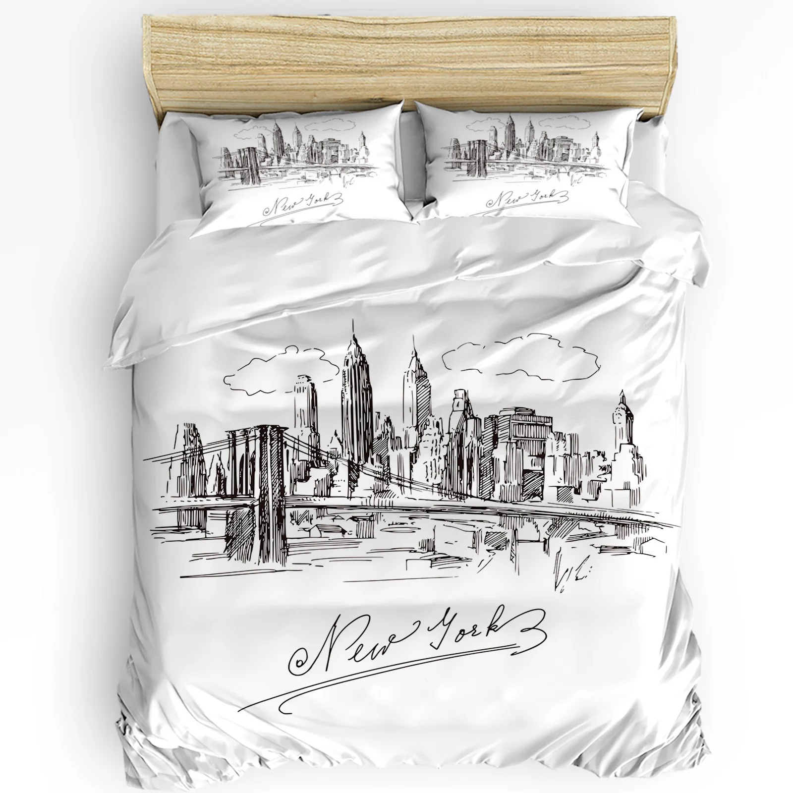 New York Sketch City Duvet Cov - Home Textiles New York review and price