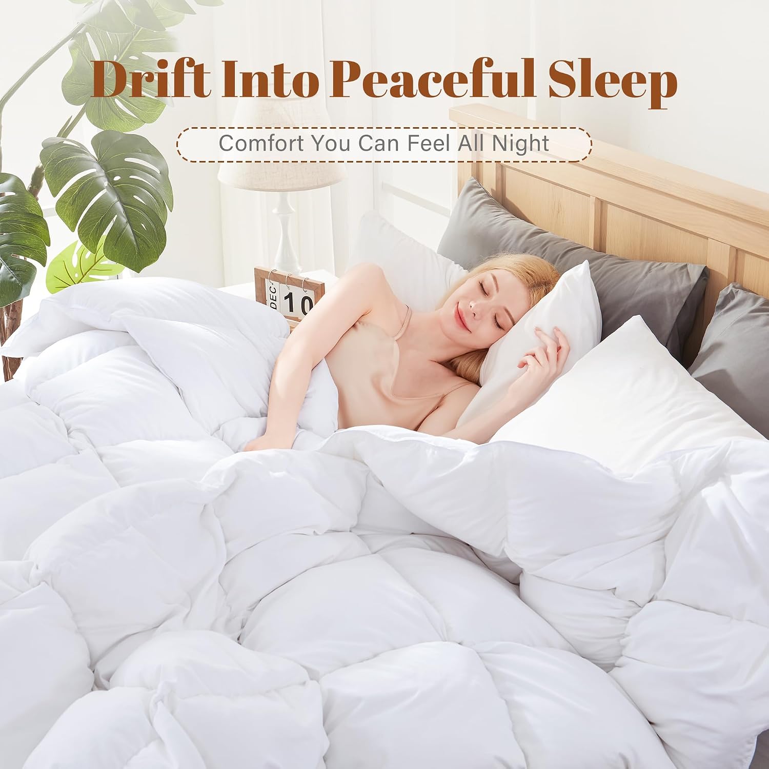 Ultra Soft Twin Comforter - 10 - Duvet Insert White review and price
