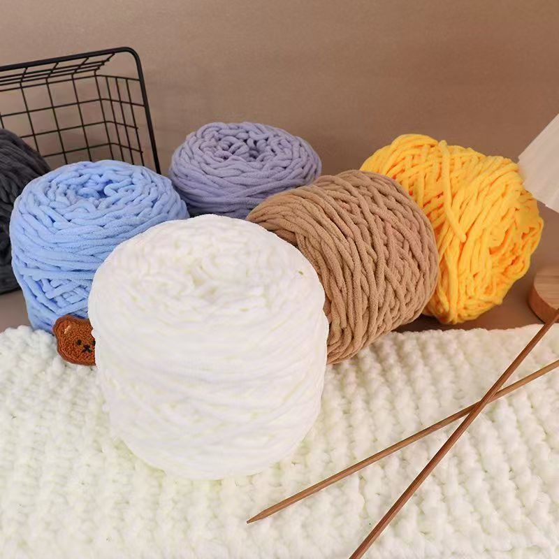 3PCS 300g Chenille Knitting Ya - Wool Blanket Herringbone review and price