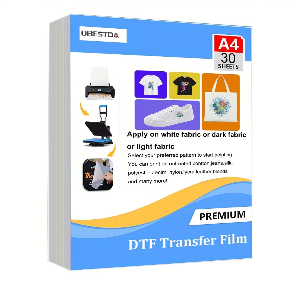 A4 30 Pcs DTF Transfer Film PE - Electric Blanket Heated review and price
