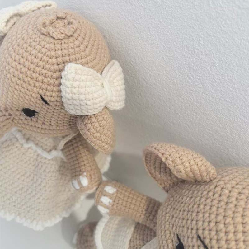 Handmade Crochet Elaphant Plus - Home Textiles Today review and price