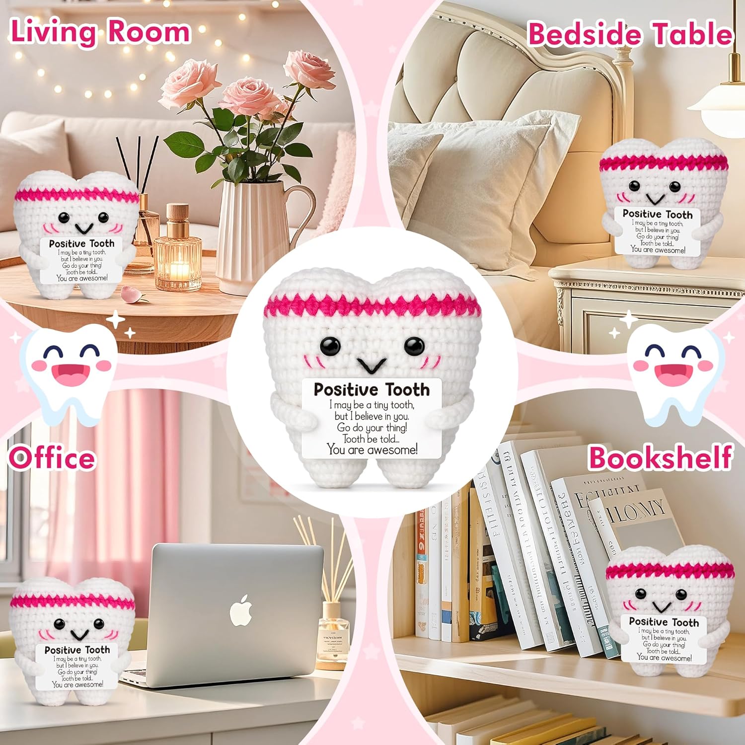 Funny Crochet Positive Energy  - Home Textiles Europe review and price