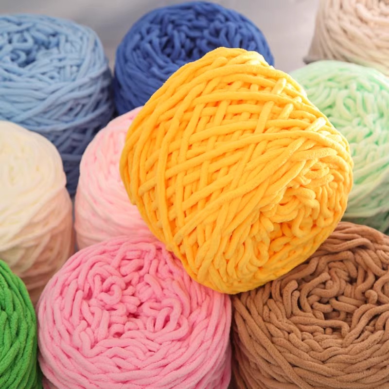 6PCS 600g Chenille Knitting Ya - Wool Blanket Herringbone review and price