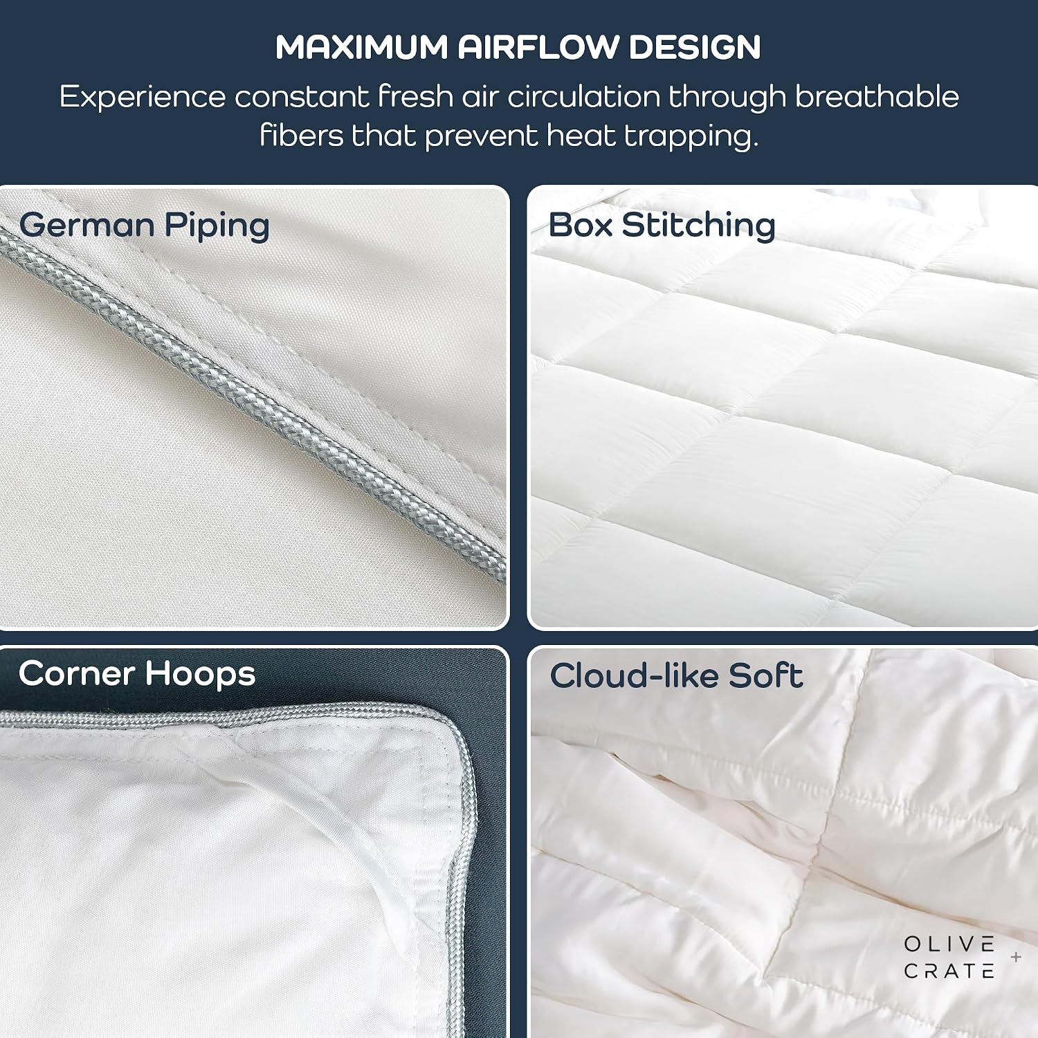 Cooling King Comforter - Hypoa - Duvet Insert White review and price