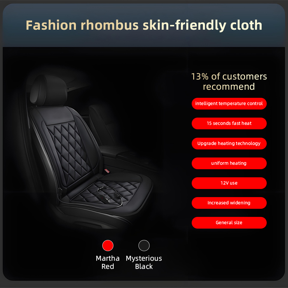 12V Universal Car Heated Seats - Heated Pad Electric review and price