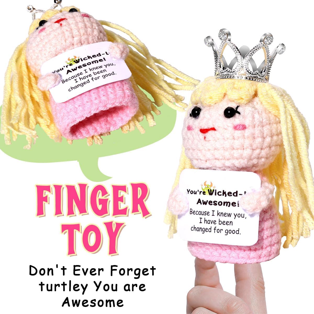 Crochet Positive Funny Wicked  - Home Textiles Europe review and price