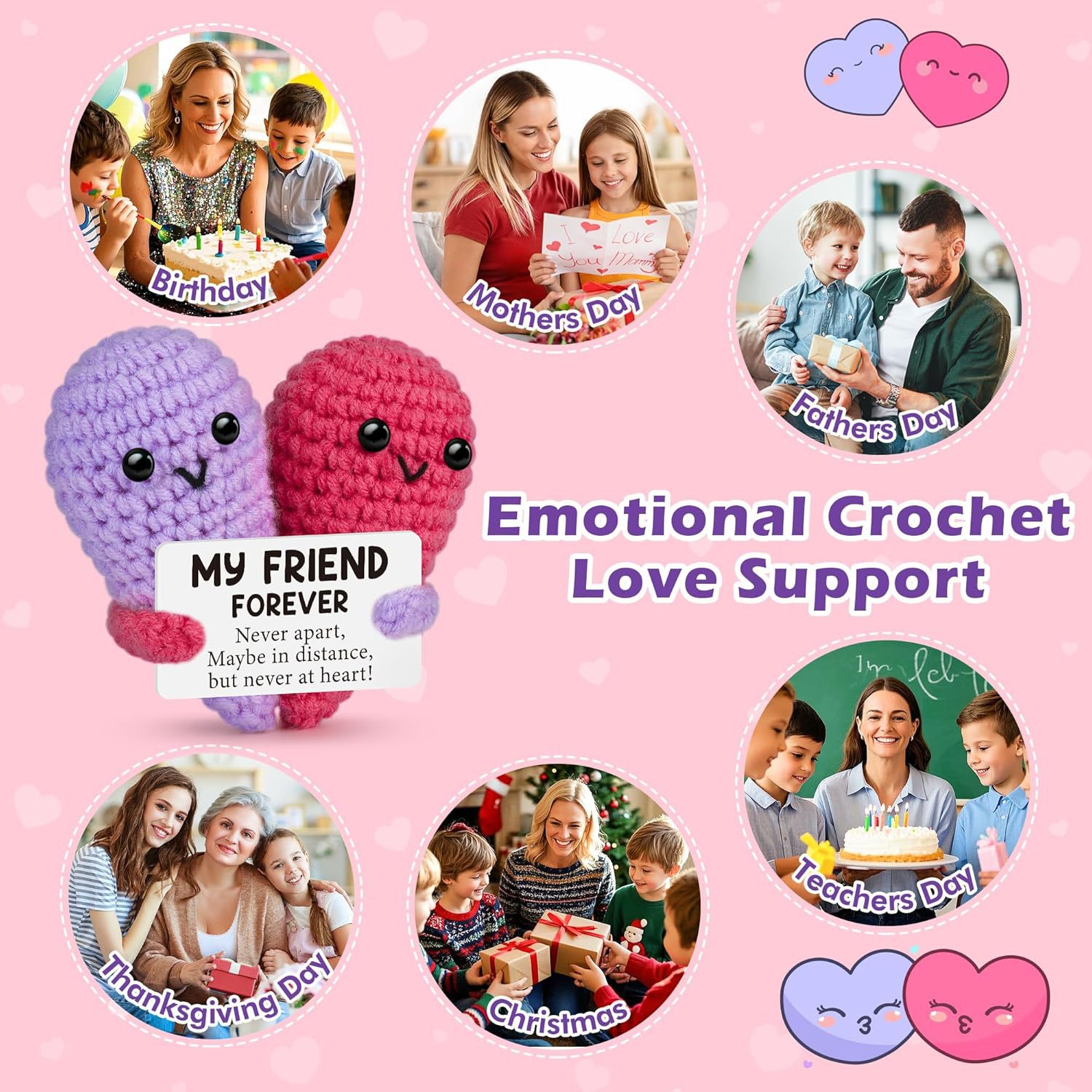 Cute Crochet Emotional Support - Home Textiles Europe review and price