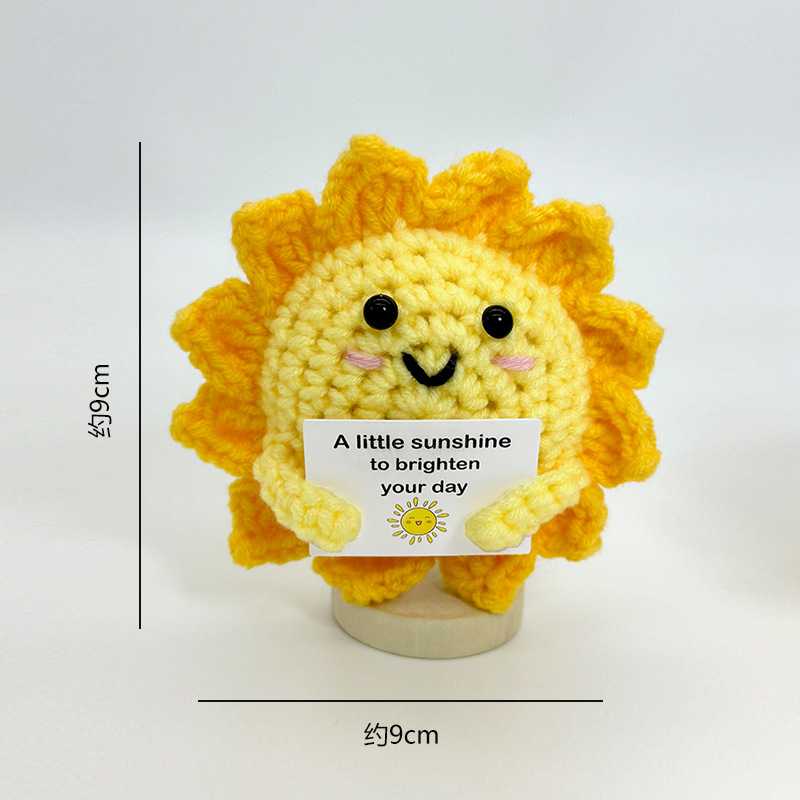 Funny Positive Crochet Sunshin - Home And Textiles Today review and price