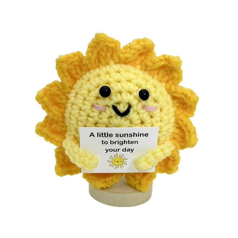 Funny Positive Crochet Sunshin - Home And Textiles Today review and price