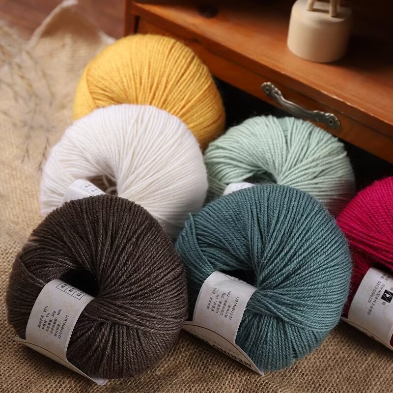 50g/Pc Hand knitting Merino Wo - Wool Blanket Herringbone review and price