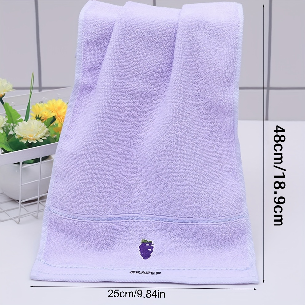 3 Random Color Fruit-Patterned - Home Textiles Face Towel review and price