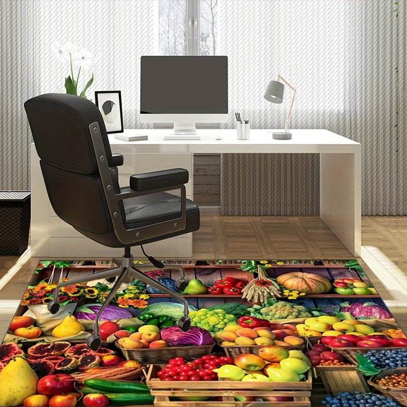 Vibrant Fruit Market Rug for K - Home Textiles Market review and price