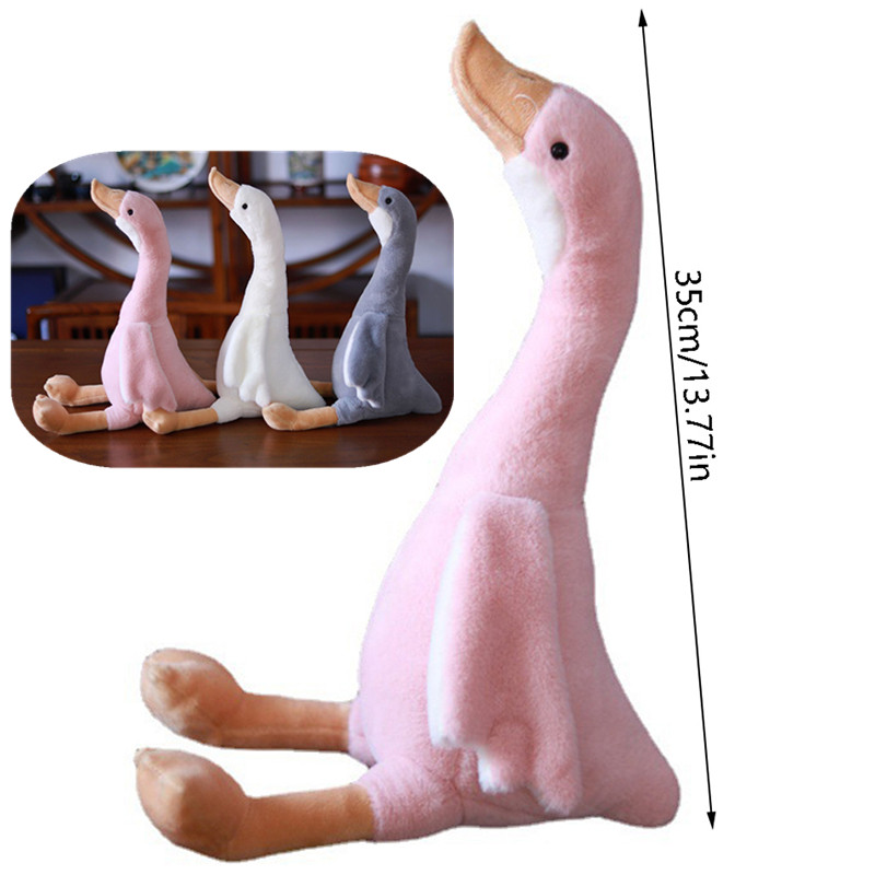 1Pc 35cm Long Neck Goose Stuff - Bolster Pillow Long review and price