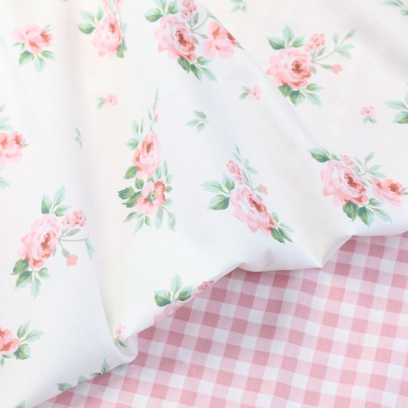 235x50cm Pastoral Pink Purple  - Home Textiles Plaid review and price