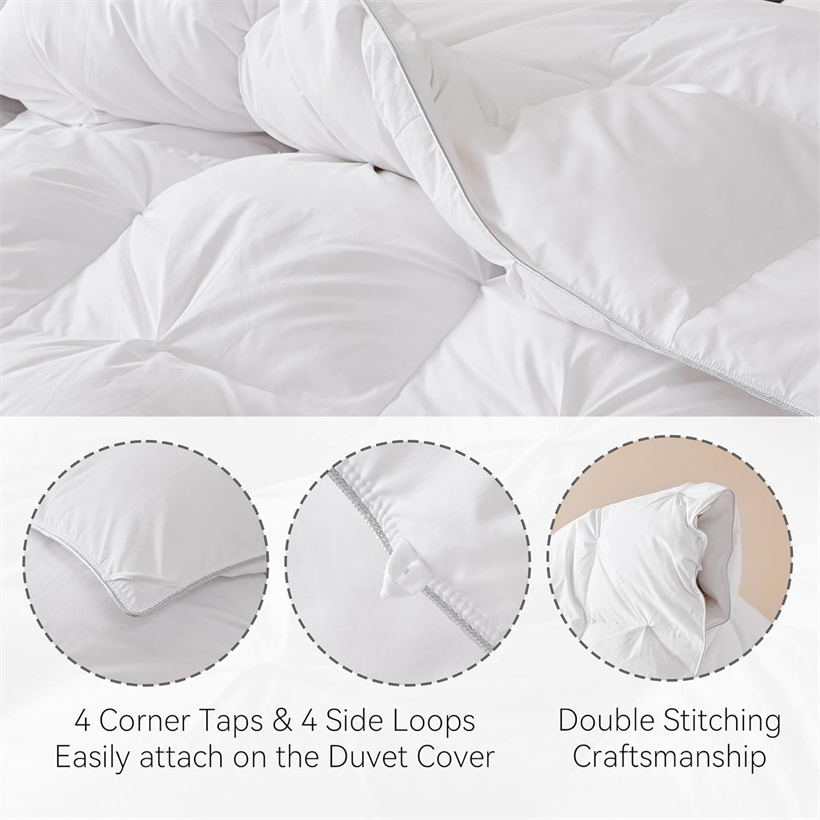 High End White Goose Dwon Comf - Duvet Insert White review and price