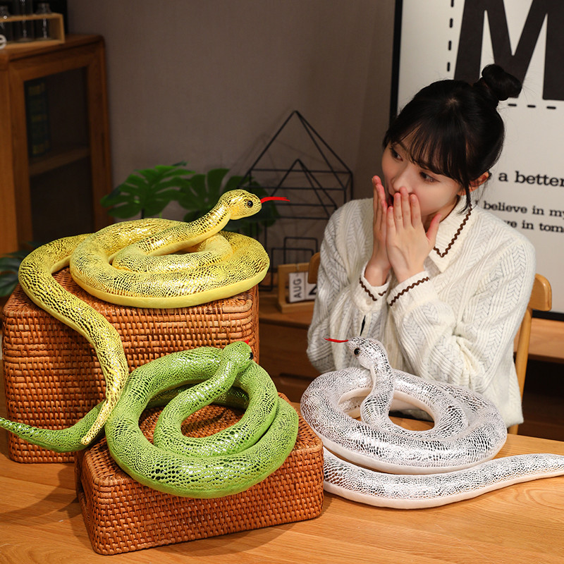 4 Colors Simulation Snakes Plu - Bolster Pillow Long review and price