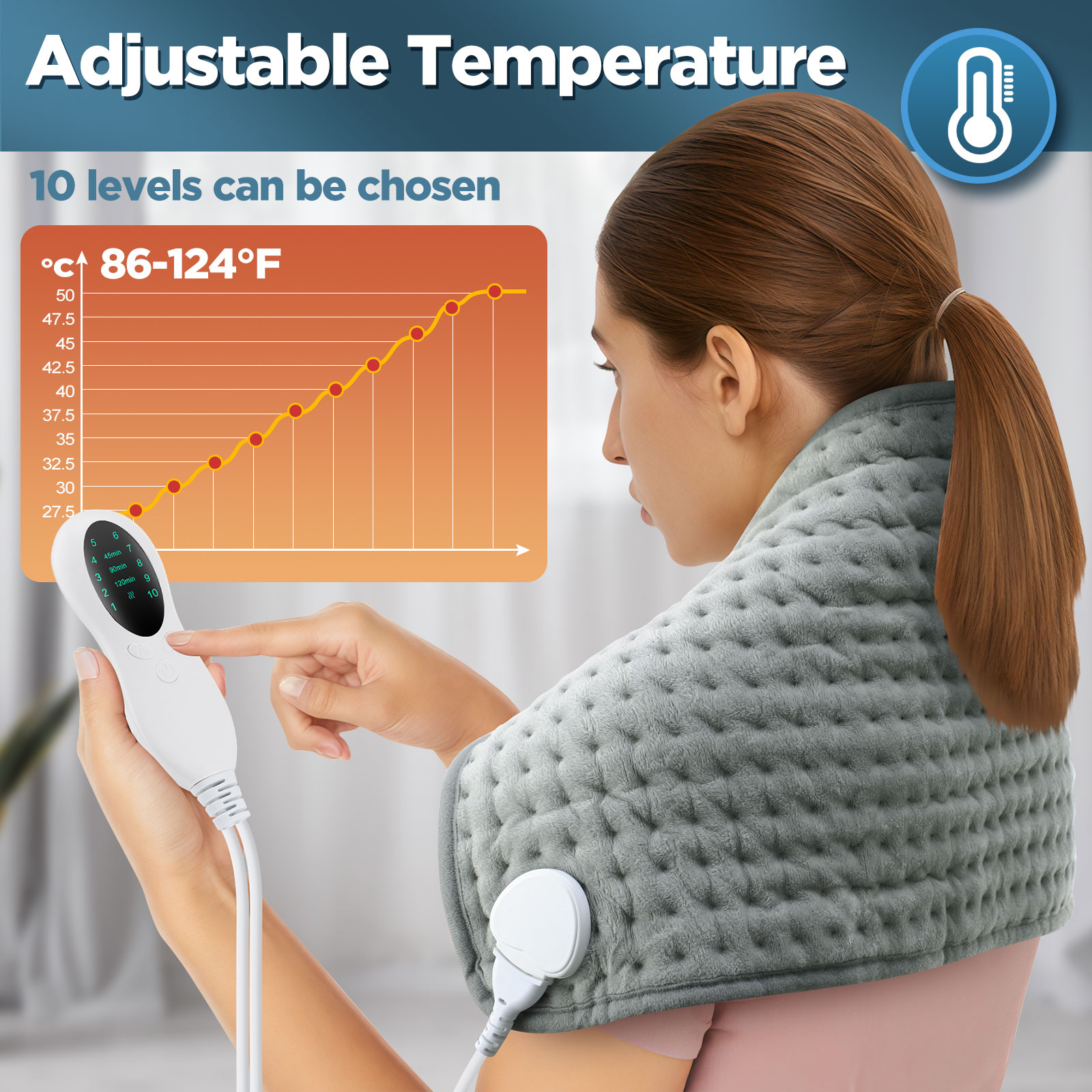 30*60/40*76/50*100cm Electric  - Heated Pad Electric review and price